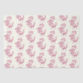 Chique Elegant  Roze Herten in Bos Tissuepapier (Voorkant)