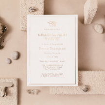 Chique Elegante Afstudeerfeest Zwart & Roze Goud