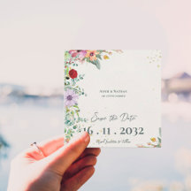 Chique Elegante Aquarel Veldbloemen Bloemstuk Brui