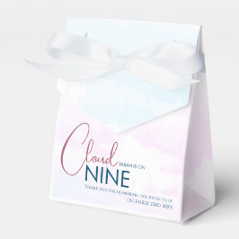 Chique Elegante Cloud Nine Bruidsdouche Roze Blauw Bedankdoosjes