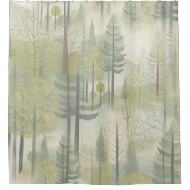 Chique, elegante crèmes & lederen bloem textuur lo douchegordijn