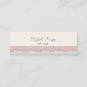 Chique Elegante Luxe, Kant Mini Visitekaartje