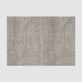Chique Elegante Realistische Jute Rustieke Taupe B Tissuepapier