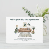 Chique Elegante wijziging van adres Verplaatsen Aankondiging (Staand voorkant)