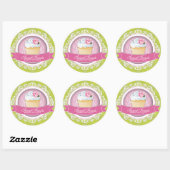 Chique en Elegant Cupcake Box Stickers (Vel)