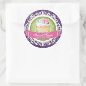Chique en Elegant Cupcake Box Stickers (Tas)