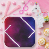 Chique en modern 9" vierkant papier Bord (Feest)