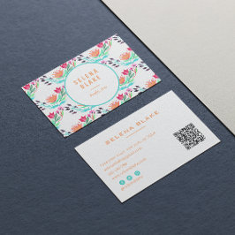 Chique en modern | Minimalistische QR-code Visitekaartje