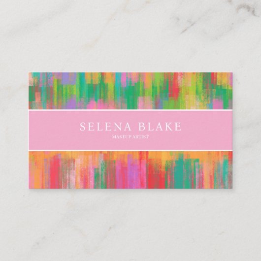 Chique en stijlvol | Unieke minimalistische esthet Visitekaartje (Voorkant)