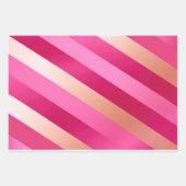 Chique en stijlvolle Blush Roze en Goud Inpakpapier Vel (Voorkant 2)