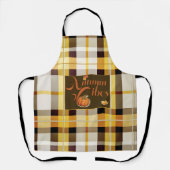 Chique en trendy herfstvibes schort (Voorkant)