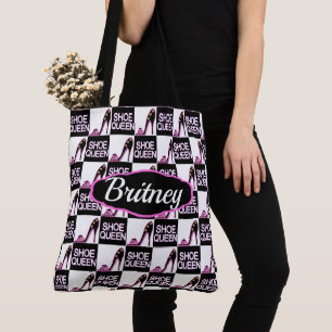 CHIQUE EN UNIEKE GEPERSONALISEERDE SCHOENENLIEFHEB TOTE BAG