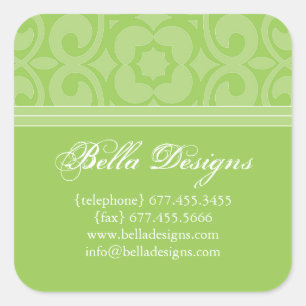 Chique envelop afdichting Stickers