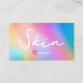 chique estheticus visitekaartje (Achterkant)