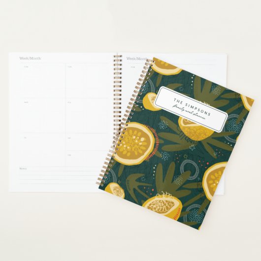 Chique esthetische maaltijd planner Notitieboek (Display)