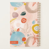 Chique esthetische maaltijd planner Notitieboek (Achterkant)