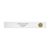 Chique Faux Gold Wax Seal Glitter Herten Bruiloft (Individueel)