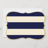 CHIQUE FAUX GOUD | ROOS BRUILOFT UITNODIGING (Achterkant)