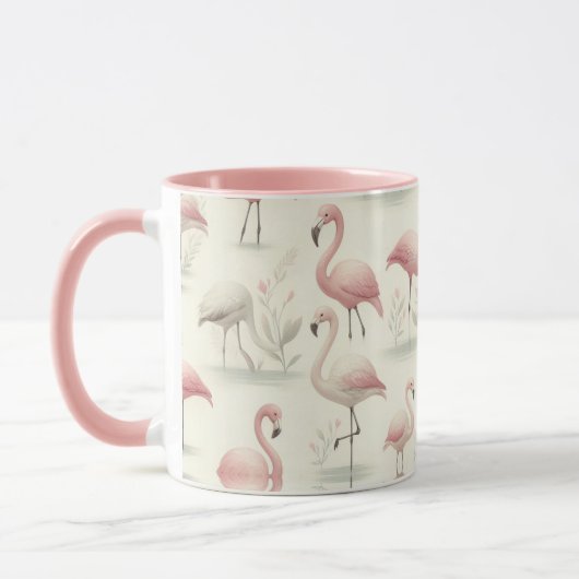 Chique Flamingo Mok (Links)