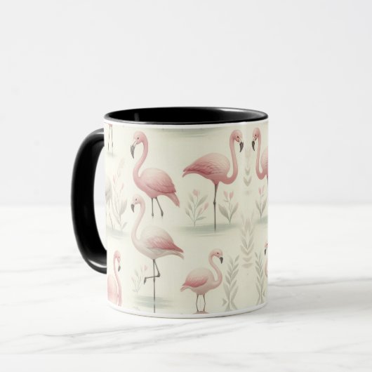 Chique Flamingo Mok (Voorkant links)