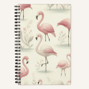Chique Flamingo Notitieboek