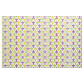 Chique Fleur De Lis Mardi Gras Patroon Stof (Fat Quarter)