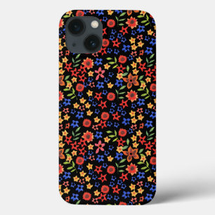 Chique Floral Miniprint Aangepaste iPhone 6 Xtreme iPhone 13 Hoesje