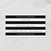 Chique Floral Roos Trouwjurk Bruidsboetiek Visitekaartje (Achterkant)