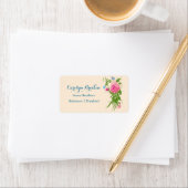 Chique  Flowers | ROZEN | Vlinder Etiket (Insitu)