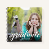Chique foto Graduation Party Gastenboek Notitieboek (Voorkant)
