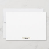 Chique foto Valentijnsdag Feestdagenkaart (Achterkant)