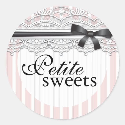 Chique Frans Petite Sweet Lace Sticker (Voorkant)
