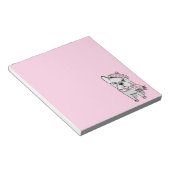 Chique Franse Bulldog Notitieblok (Schuin)