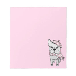 Chique Franse Bulldog Notitieblok