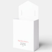 Chique Franse Parijse Ze Zei Oui Bruidsfeest Bedankdoosjes (Open)