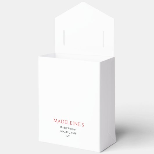 Chique Franse Parijse Ze Zei Oui Bruidsmeisjesfees Bedankdoosjes (Open)