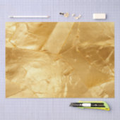 Chique Geel Goud Glam Bruiloft Tissuepapier (Craft)