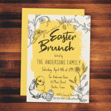 Chique Gele Pasen Brunch