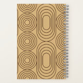 chique geometrieplanner notitieboek (Achterkant)