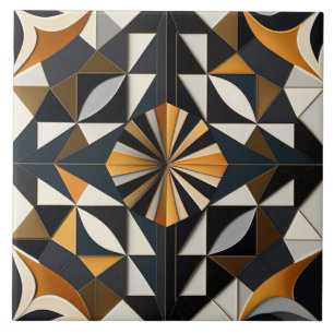 Chique geometrisch gedessineerde keramische tegels tegeltje