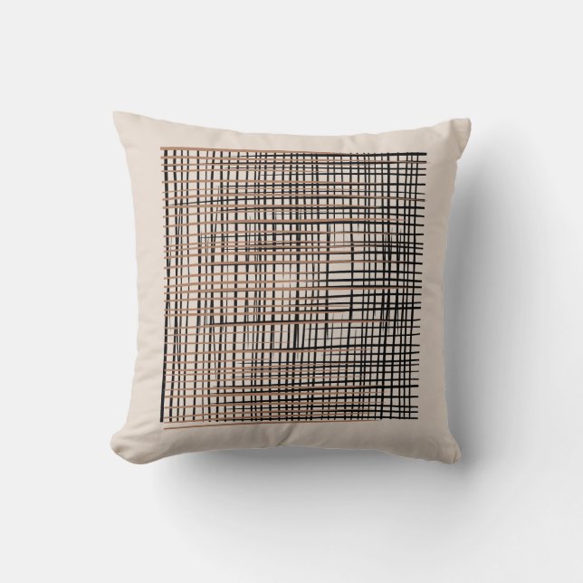 Chique geometrische accentkussen kussen (Voorkant)