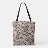 Chique Gepersonaliseerde Cheetah Tote Bag (Achterkant)