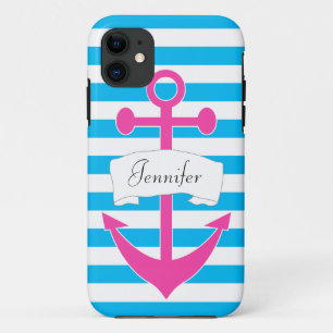 Chique gepersonaliseerde nautische iPhone 5/5S hoe Case-Mate iPhone Case