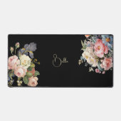 Chique  Gepersonaliseerde Rozen & Iris Bureaumat (Voorkant)