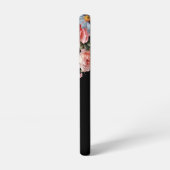 Chique  Gepersonaliseerde Rozen & Iris Samsung Galaxy Hoesje (Linkerkant)