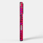 Chique geruit patroonontwerp Case-Mate iPhone case (Achterkant / Rechts)