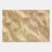 Chique Glam Gold Sparkle Inpakpapier Vel (Voorkant)
