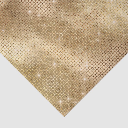 Chique Glam Gold Sparkle Tissuepapier (Detail)