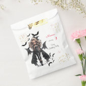 Chique glam gothic enge meisje verjaardagsfeestje bedankzakje (Gezegeld)