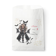 Chique glam gothic enge meisje verjaardagsfeestje